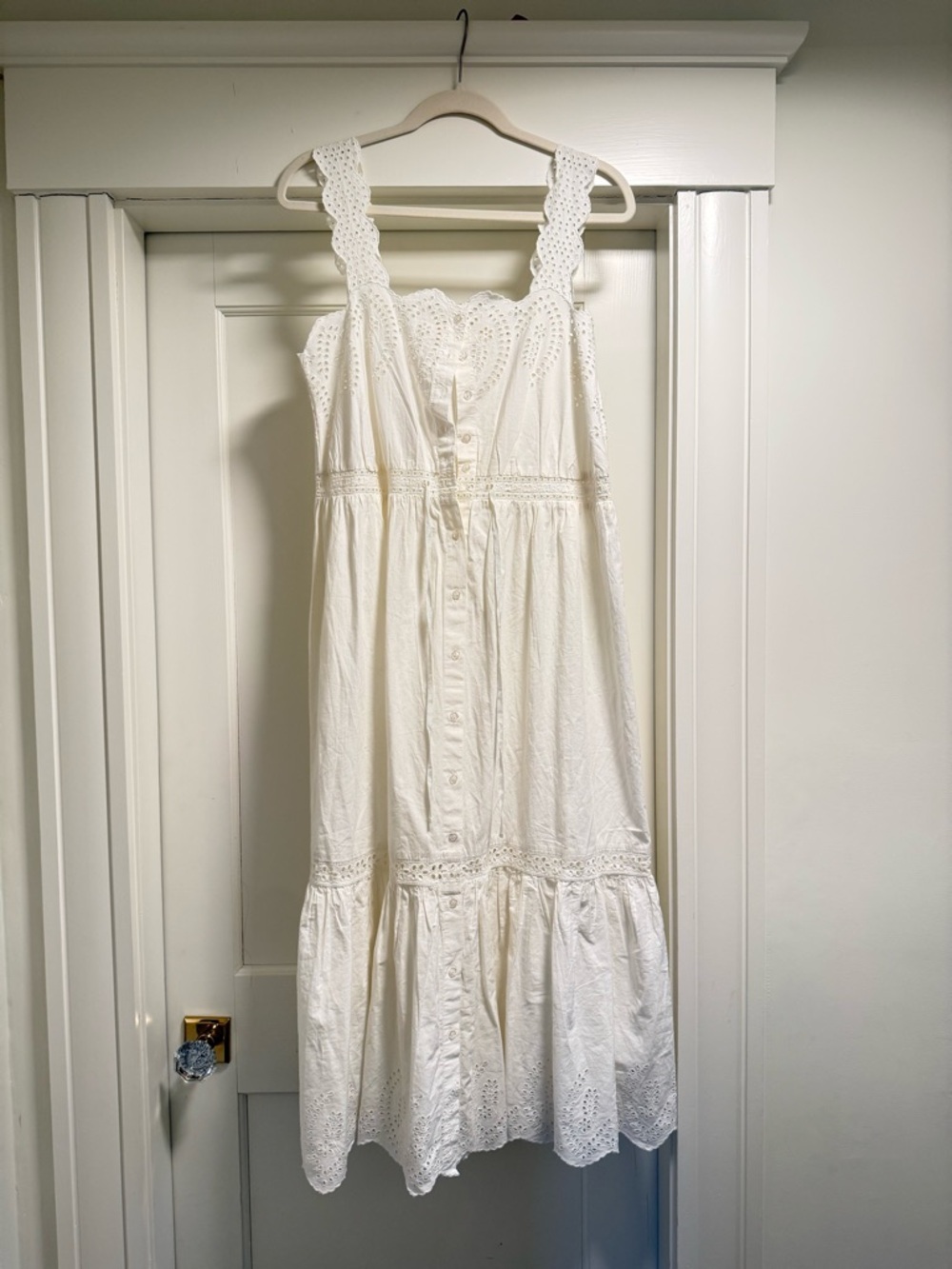 Loeffler Randall. Sandra Dress. White. 6. - Picture 5 of 7